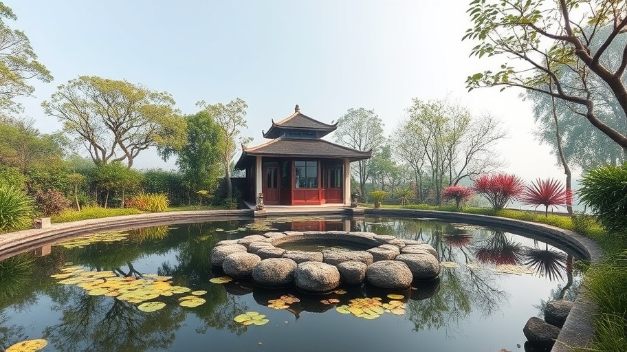 Ao nước và yếu tố phong thủy tại Việt Nam