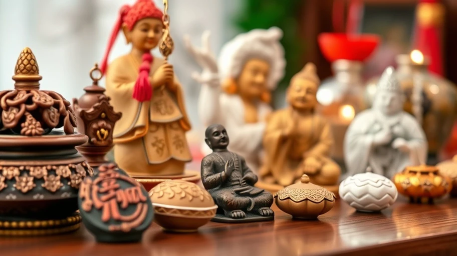 Bùa may mắn và vật phẩm phong thuỷ