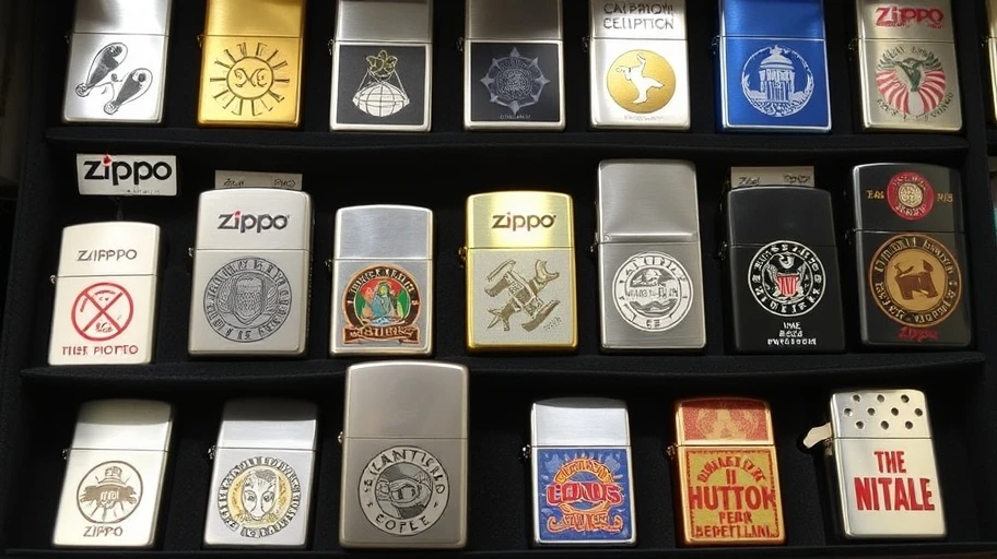 Các loại Zippo với thiết kế độc đáo