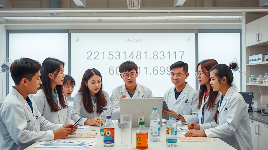 các nhà khoa học trẻ thảo luận thần số học.