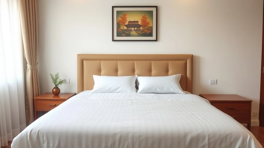 Cách đặt giường ngủ hợp phong thủy vợ chồng.