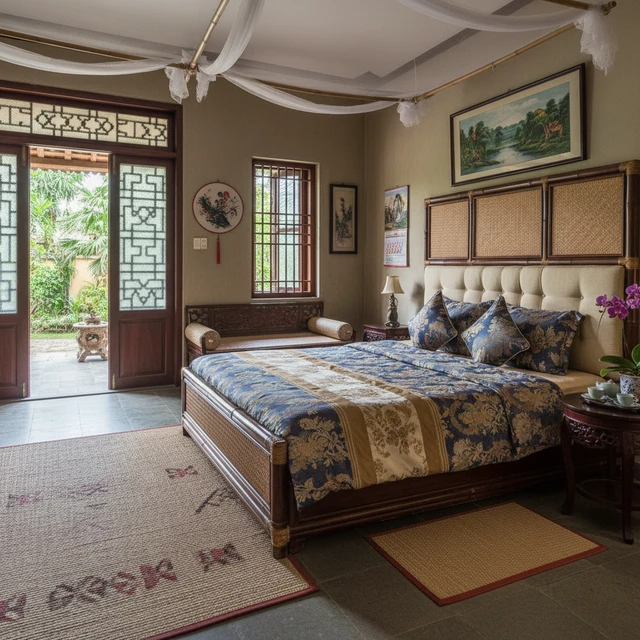 Cách đặt giường và bàn phong thủy Trường An