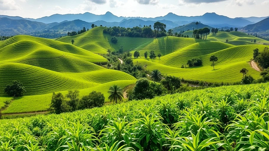 Cánh đồng quế tại Yên Bái, phát triển ngành quế Việt Nam
