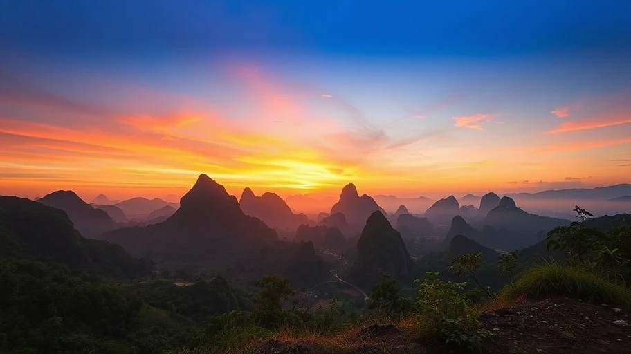 Cảnh sắc truyền cảm hứng phát triển bản thân