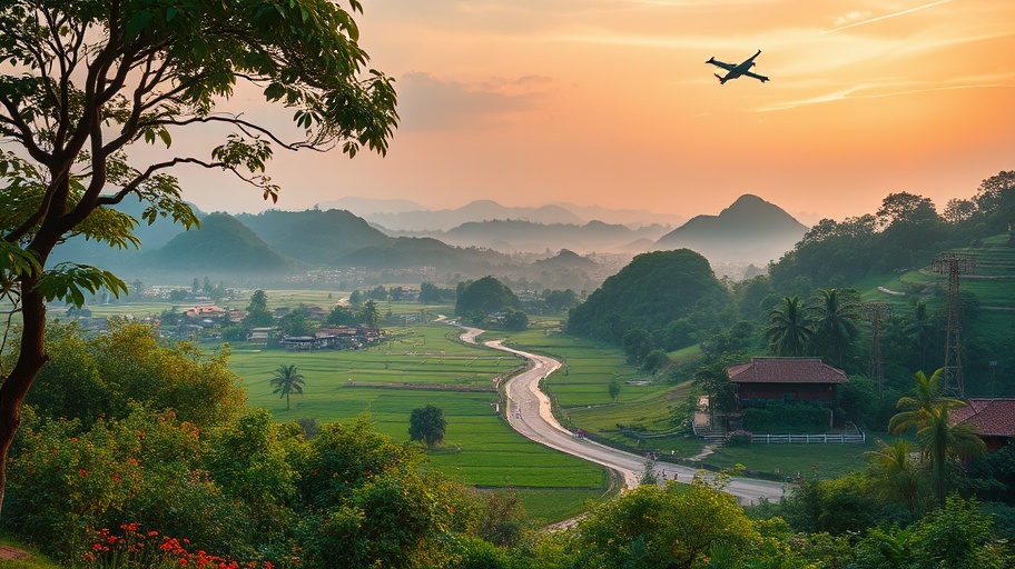 Cảnh vật phản ánh thời gian và môi trường