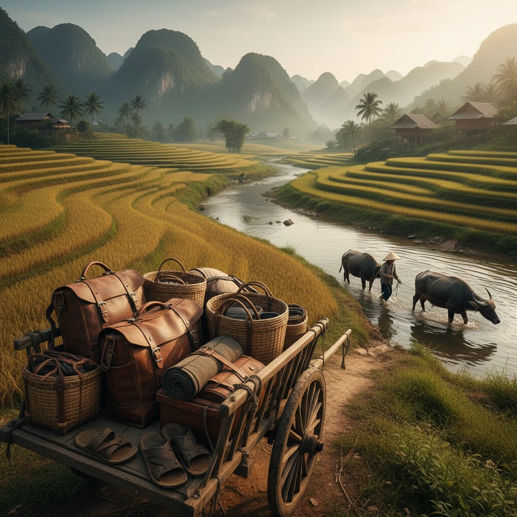 Chất liệu tự nhiên da trâu trong phong thuỷ