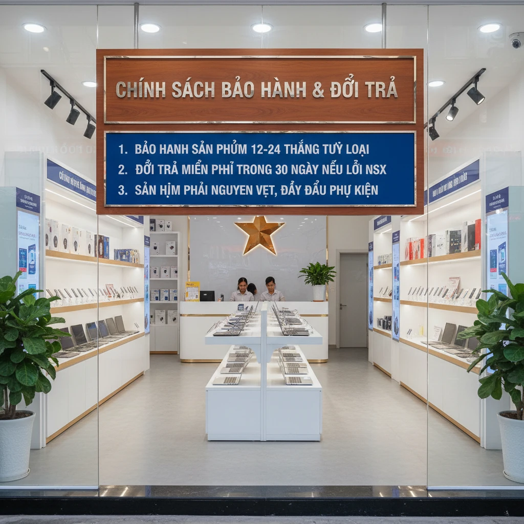 Chính sách bảo hành và đổi trả của cửa hàng phong thủy