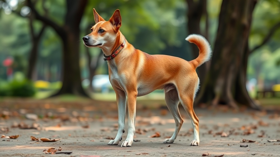 Chó đứng trên ba chân phản ánh sự mất thăng bằng