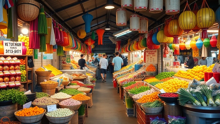 Chợ truyền thống, Việt Nam, văn hóa, giấc mơ quần áo