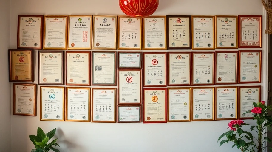 Chứng chỉ phong thủy uy tín