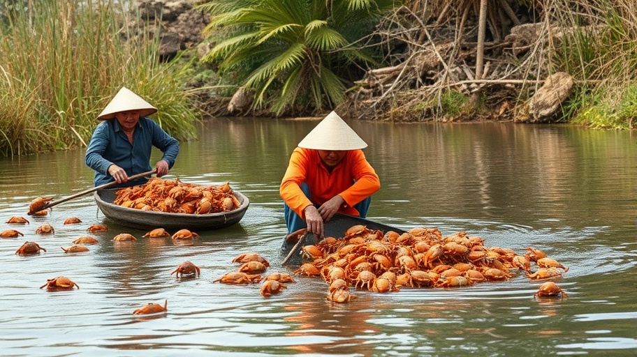Giải mã giấc mơ bắt cua