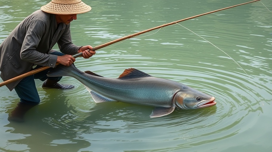 Hình ảnh bắt cá lóc và ý nghĩa tình cảm
