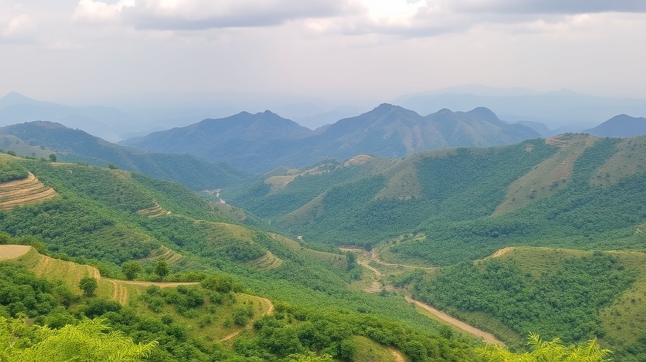 Hình ảnh địa lý Điềm Thụy Thái Nguyên