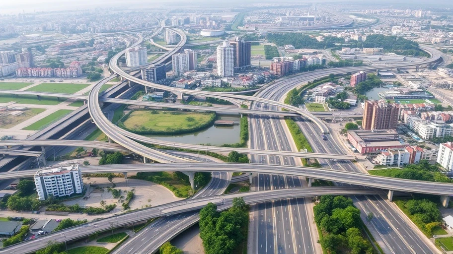 Hình ảnh giao thông Yên Điềm Cao Minh