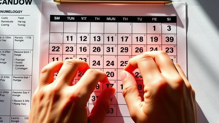 Hình ảnh minh họa cách tính con số đường đời trong thần số học.