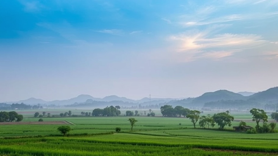 Hình ảnh phong cảnh đồng quê Việt Nam