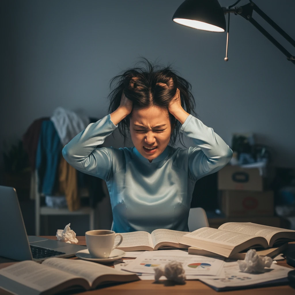 Hình ảnh tác hại của nóng giận