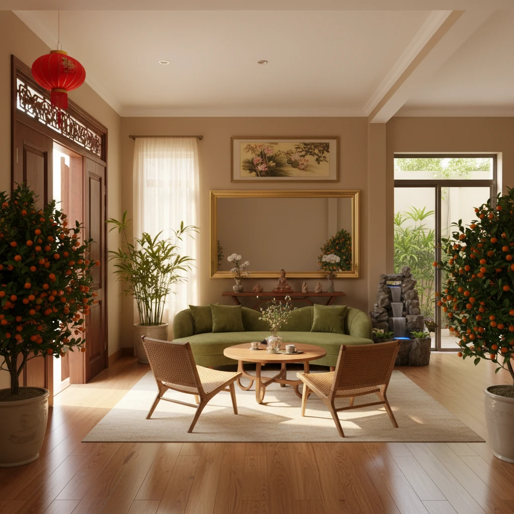 Khu vực quan trọng trong phong thủy decor