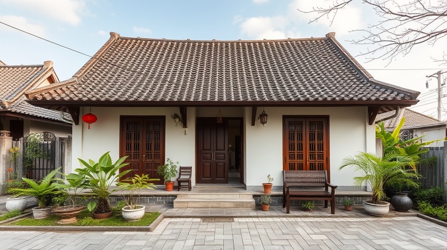 Kiến trúc nhà phong thủy tại Việt Nam.