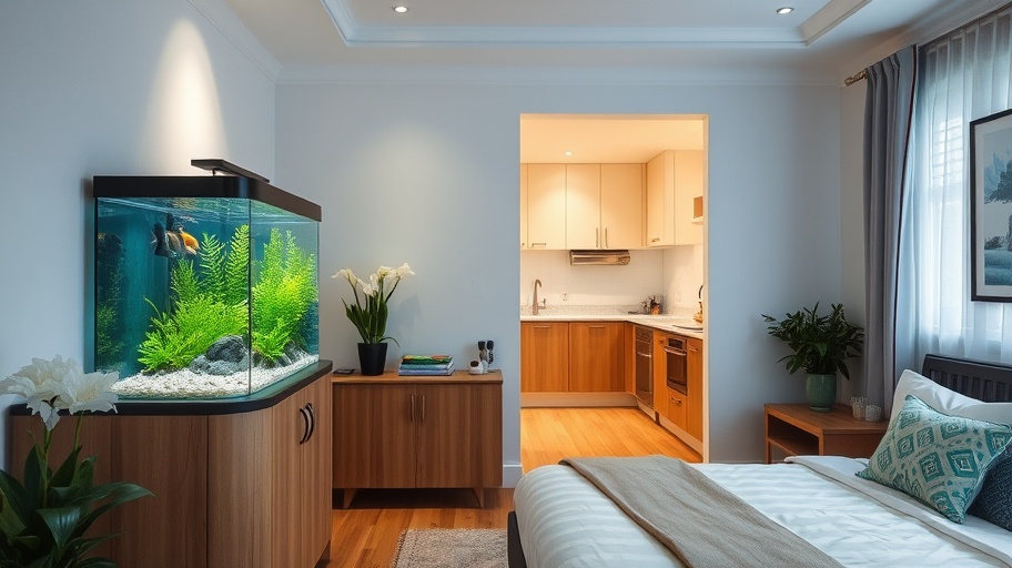 Lưu ý phong thủy khi đặt bể cá