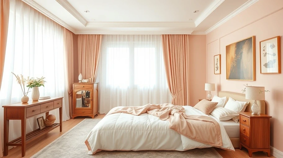 Màu sắc giúp tăng cường phong thủy vợ chồng.