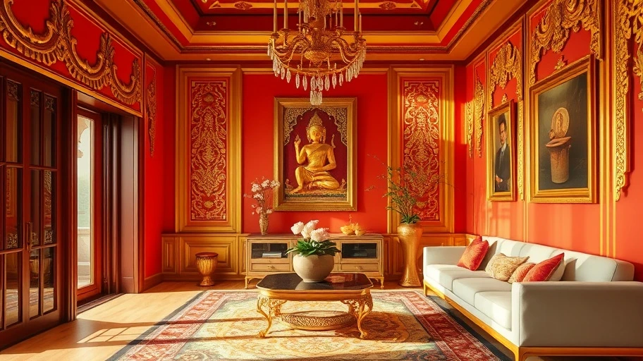 Màu sắc trong phong thuỷ Thái Lan