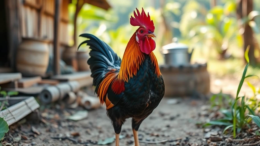 Mơ thấy gà trống đánh số mấy
