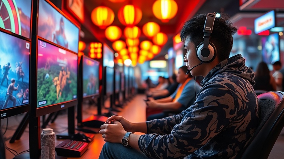Người đang chơi game ở Việt Nam