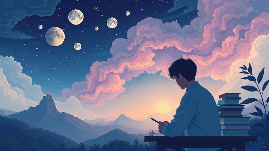 Nhà khoa học nghiên cứu giấc mơ.