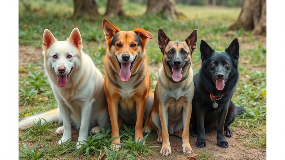 Nhiều giống chó tại Việt Nam