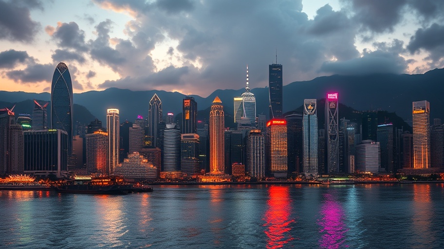 Phong cảnh Hong Kong phim Điềm Mật Mật