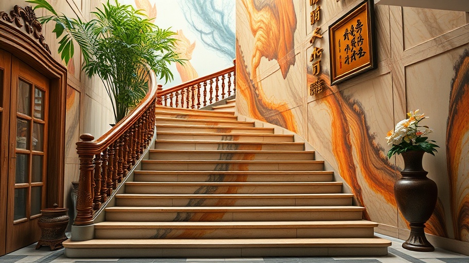 Phong thủy bậc tam cấp ngũ hành