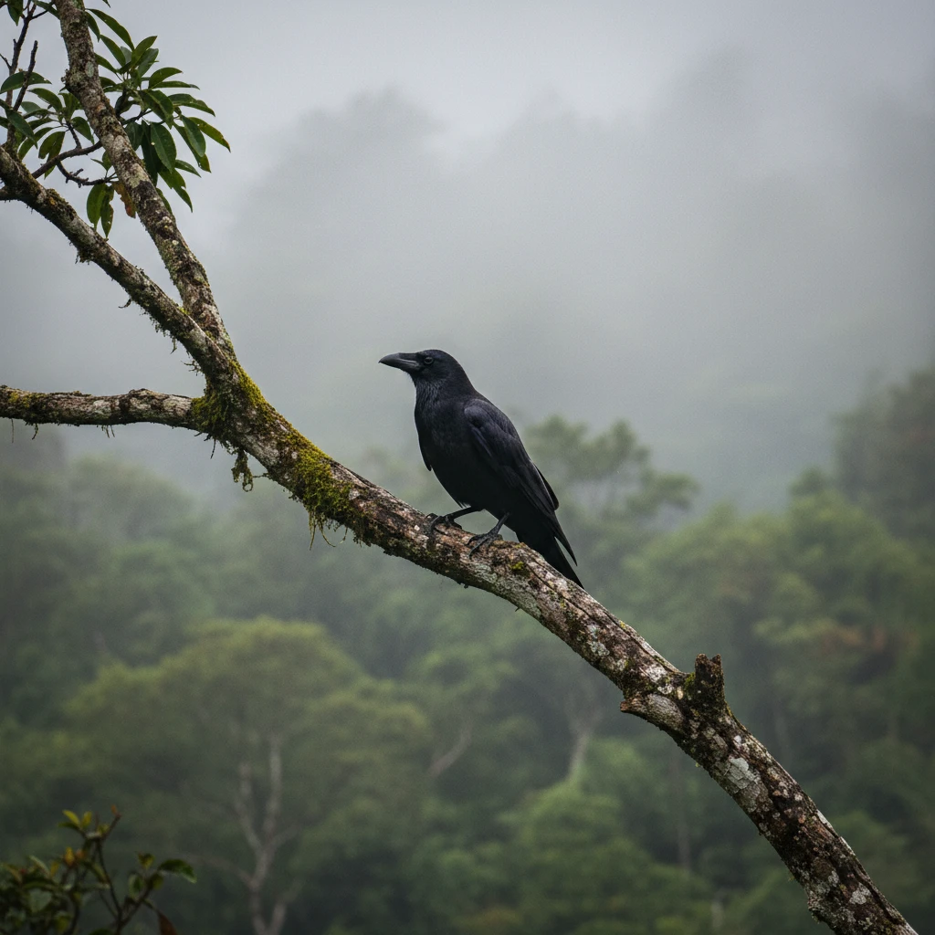 Quạ là một điềm gở theo quan niệm tâm linh
