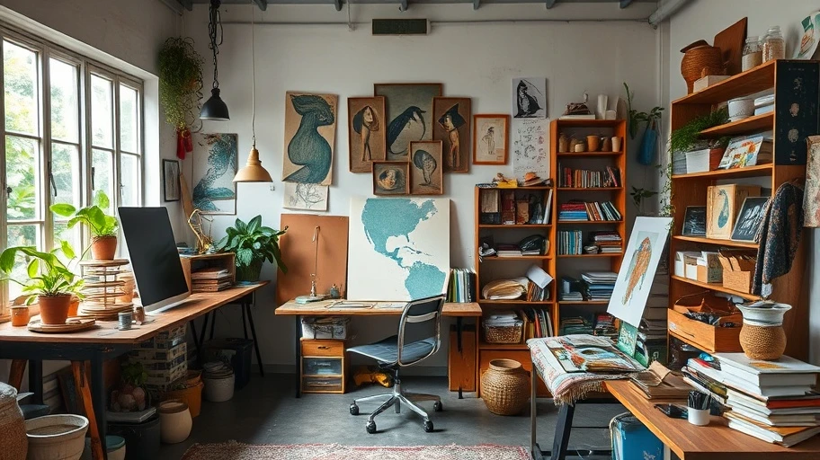 Sáng tạo và cân bằng trong thần số học số 6