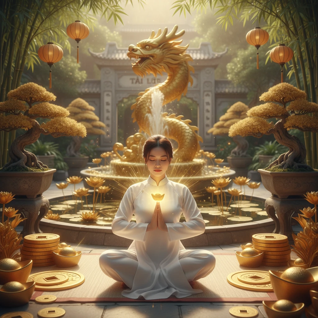 Tâm niệm tích cực trong phong thủy mua vàng