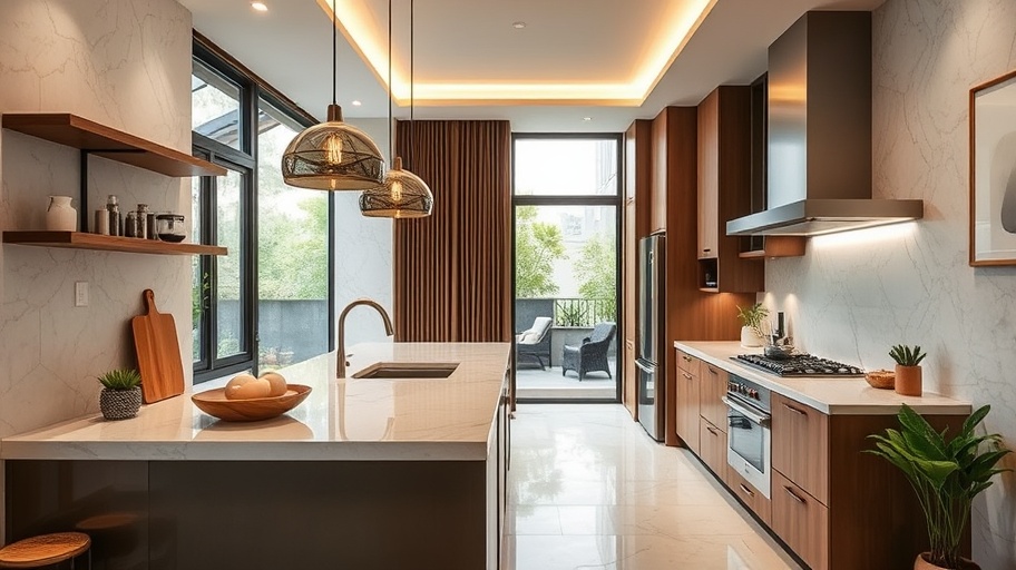 Thiết kế bếp phong thuỷ
