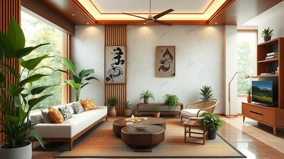 Thiết kế không gian phong thủy minh phát