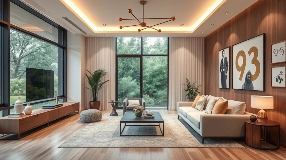 Thiết kế không gian với phong thủy số 93