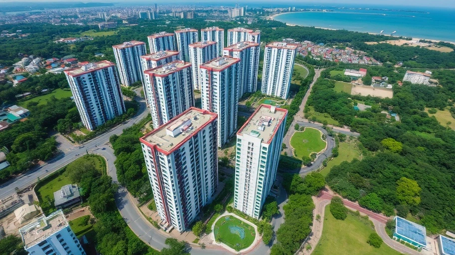 Tổng quan Vĩnh Điềm Trung Nha Trang chung cư