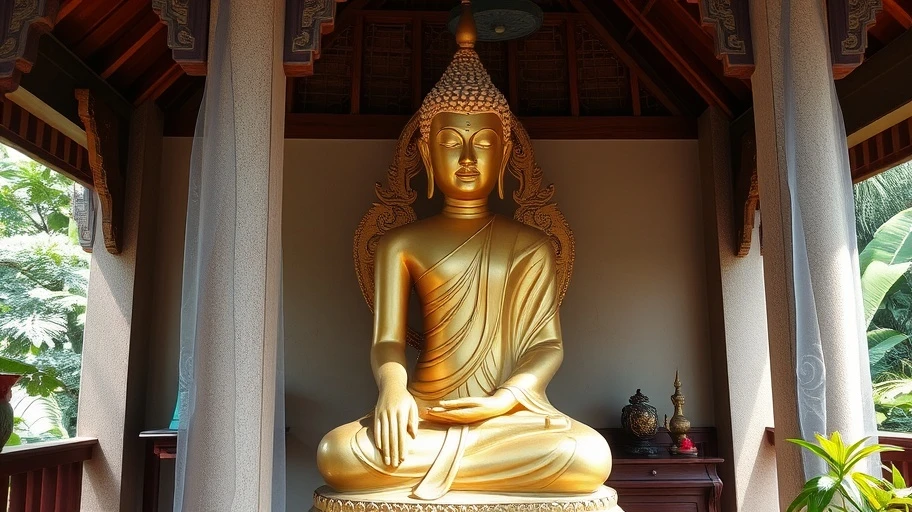 Tượng Phật trong phong thuỷ Thái Lan