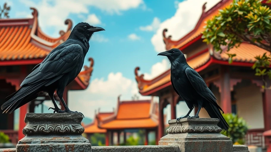 Vai trò của quạ trong thần thoại và tâm linh