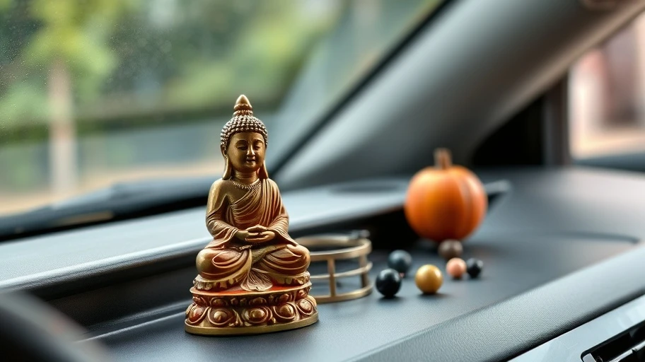 Vật phẩm phong thủy cho xe ô tô