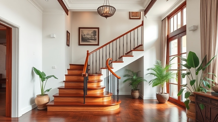 Vị trí cầu thang hợp phong thủy