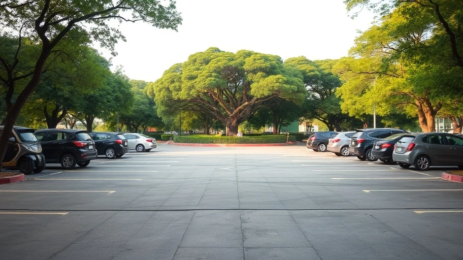 Vị trí đỗ xe phong thủy