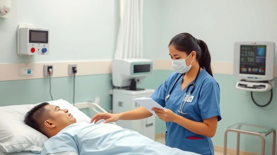 Y tá thần số học 6 chăm sóc bệnh nhân
